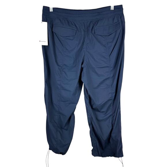 Lululemon Dance Studio Relaxed-Fit Mid-Rise Cropped Pant Navy Women's XL NWT - Picture 2 of 11